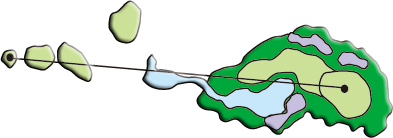 Hole11　コースレイアウト