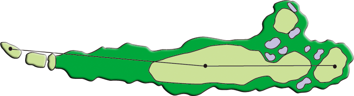 Hole12　コースレイアウト